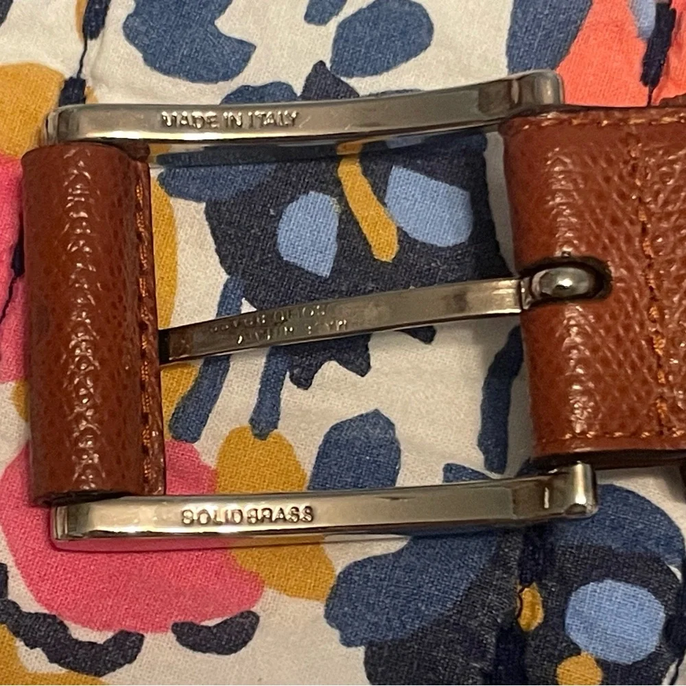 Sz 40 Brooks Brothers Pebble Leather Belt